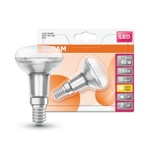 Ledvance LED R50, 40W/827, E14