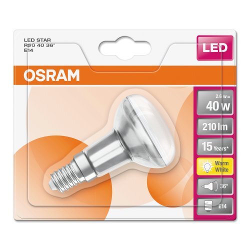 Ledvance LED R50, 40W/827, E14