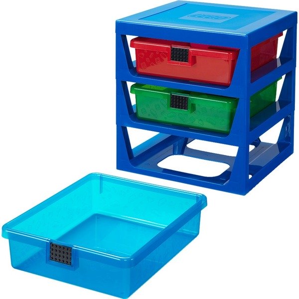 Room Copenhagen LEGO drawer box, storage box&nbsp;(blue)
