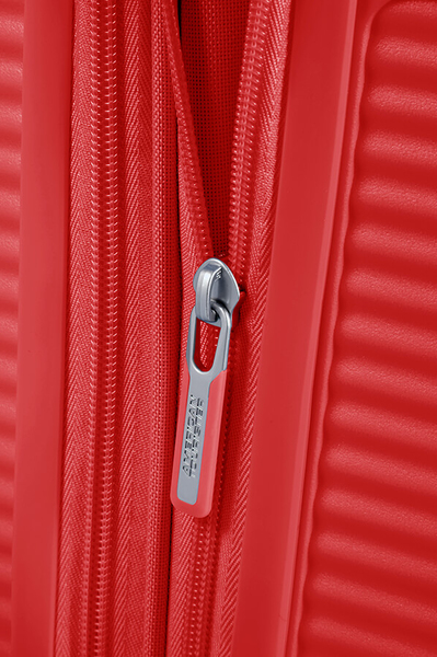 American Tourister Soundbox Sp 55cm Exp. - cabin bag, coral red