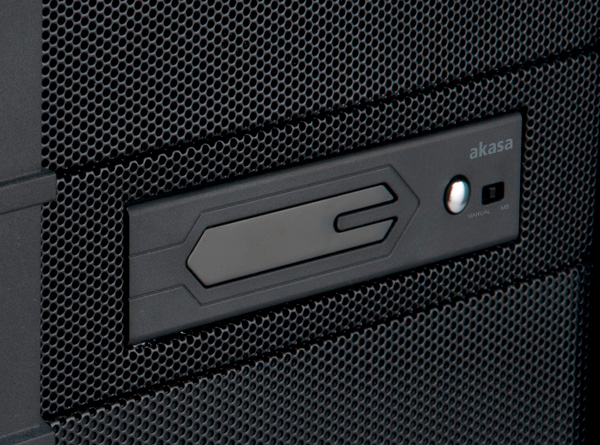 Akasa Vegas RGB Kontrollpanel, 3,5"-plats, RGB, 4 kanaler, LED Display