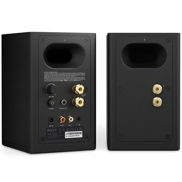 NZXT V2 -Gaming Speakers, black