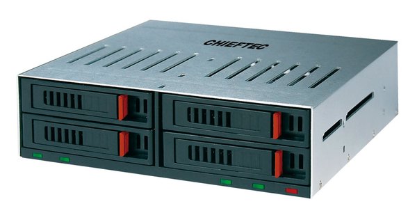 CHIEFTEC SATA 5.25i BACKPLANE 4X2.5i