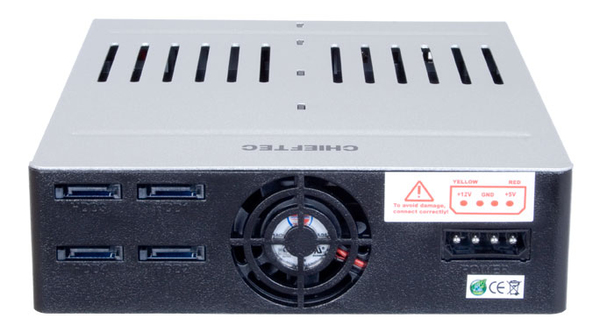 CHIEFTEC SATA 5.25i BACKPLANE 4X2.5i