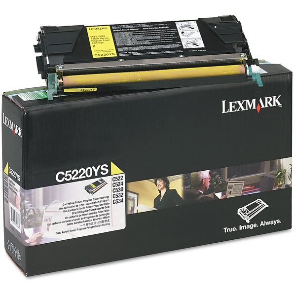 Lexmark C5220YS Toner cartridge, Yellow