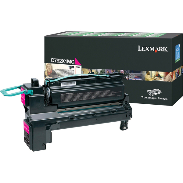 Lexmark C792X1MG High Yield Toner cartridge, Magenta