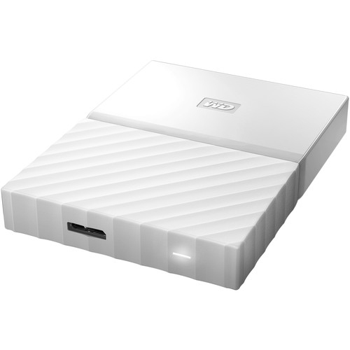 WD My Passport 4 TB - extern h&aring;rddisk , Vit