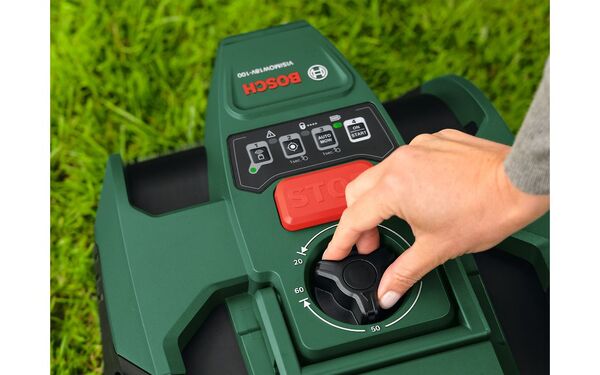 Bosch VisiMow 18V-100, Smart, 100 m&sup2; -robottiruohonleikkuri