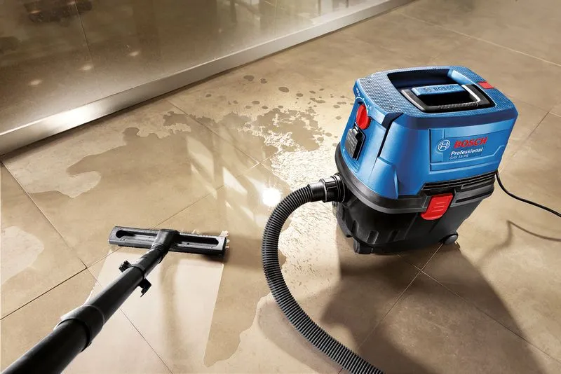 Bosch Professional GAS 15 PS 15 L 1100 W -m&auml;rk&auml;-kuivaimuri, musta, sininen