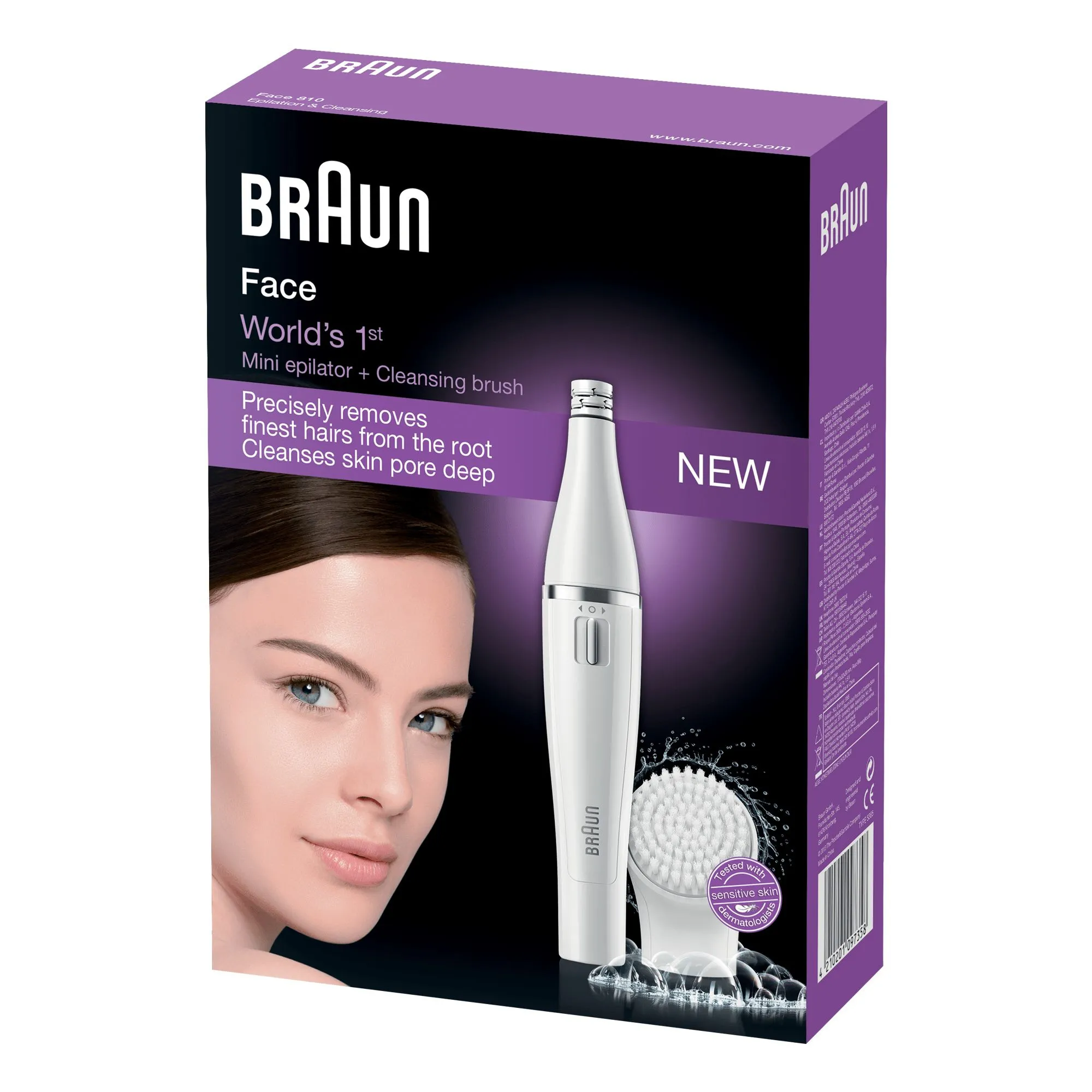 Braun Face 810 -kasvoepilaattoriin