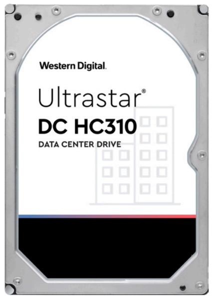 Western Digital Ultrastar DC HC310 6 TB 7200 RPM SAS 12 Gb/s 3.5-inch Internal HDD