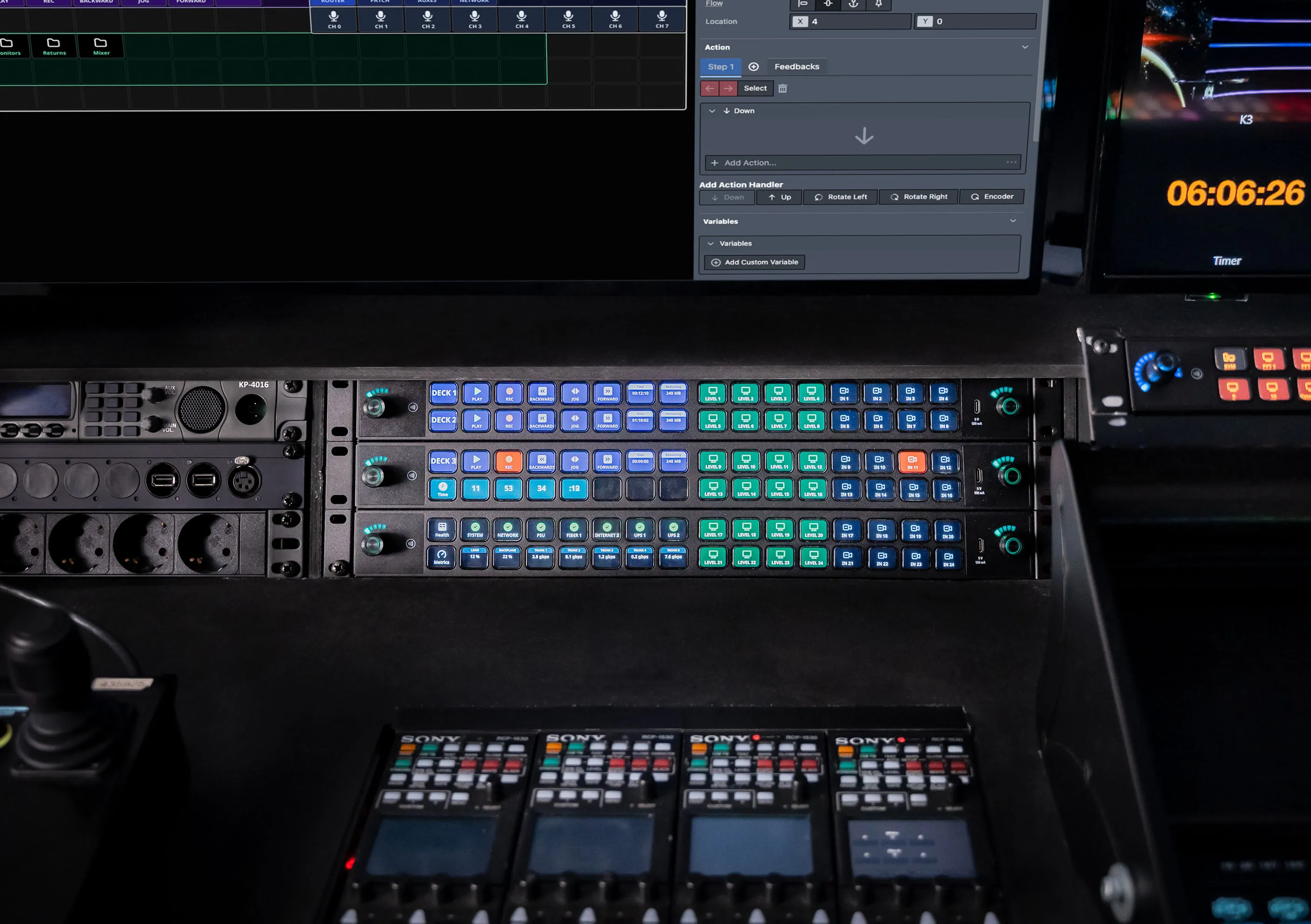 Elgato Stream Deck Studio Control Console, 1U Rack Mount, 32 Buttons