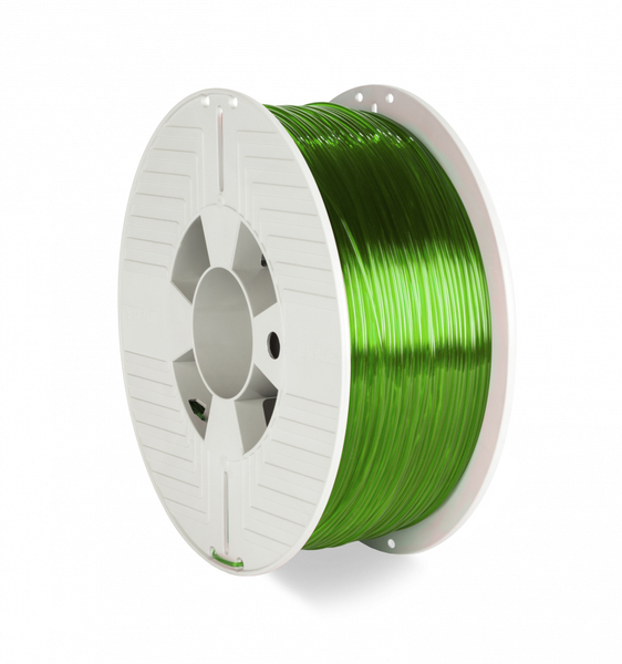 3D Printer Filament PET-G 1.75MM 1KG GREEN TRANSPARENT