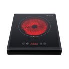 Steba HK 25 Glass-Ceramic Hotplate, 2000 Watt, Black