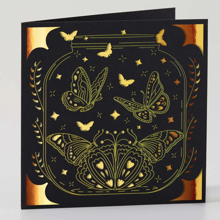Cricut Foil kortti-insertit Royal Flush, 18 kpl