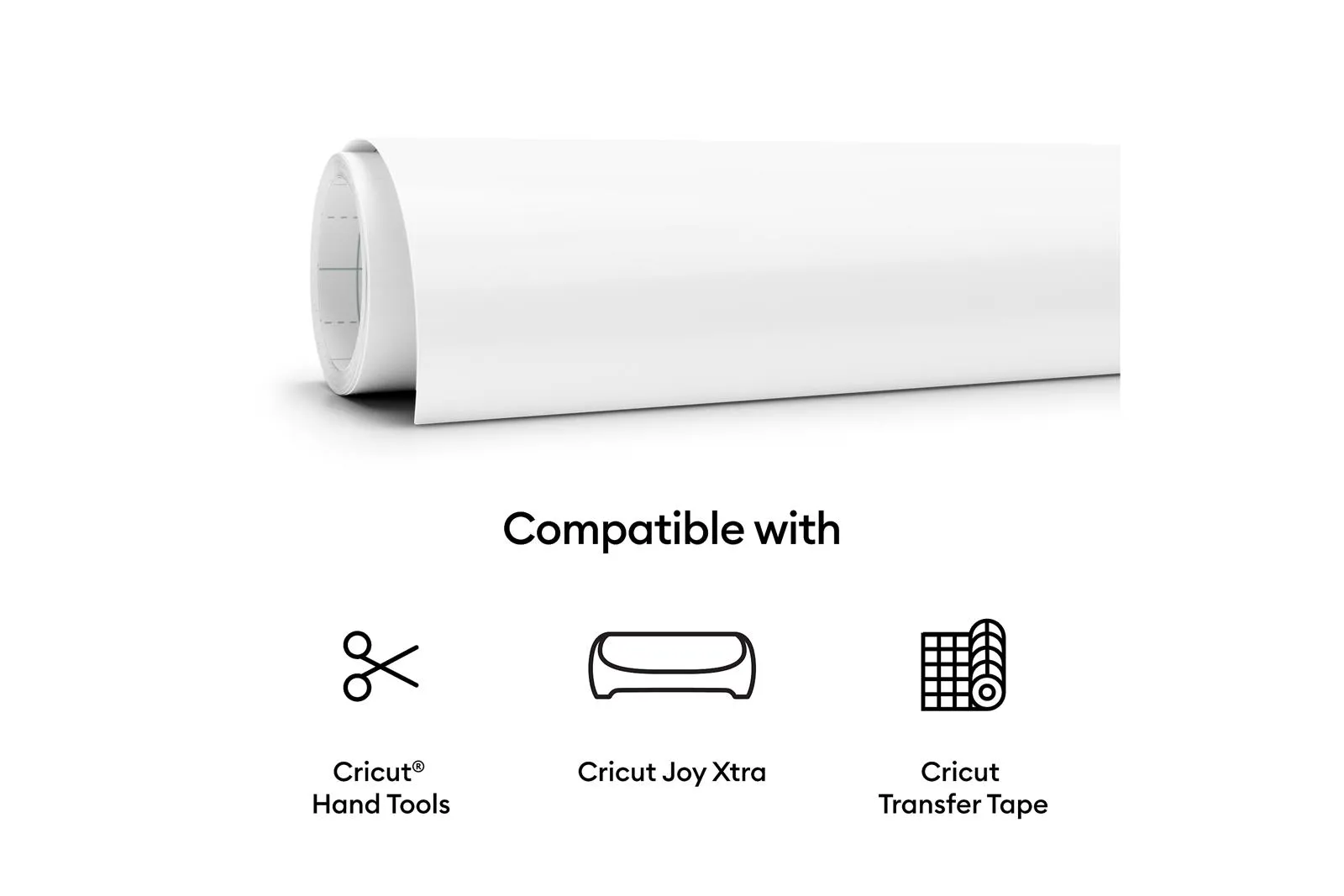 Cricut Joy Xtra Smart Vinyl Permanent White 91 cm