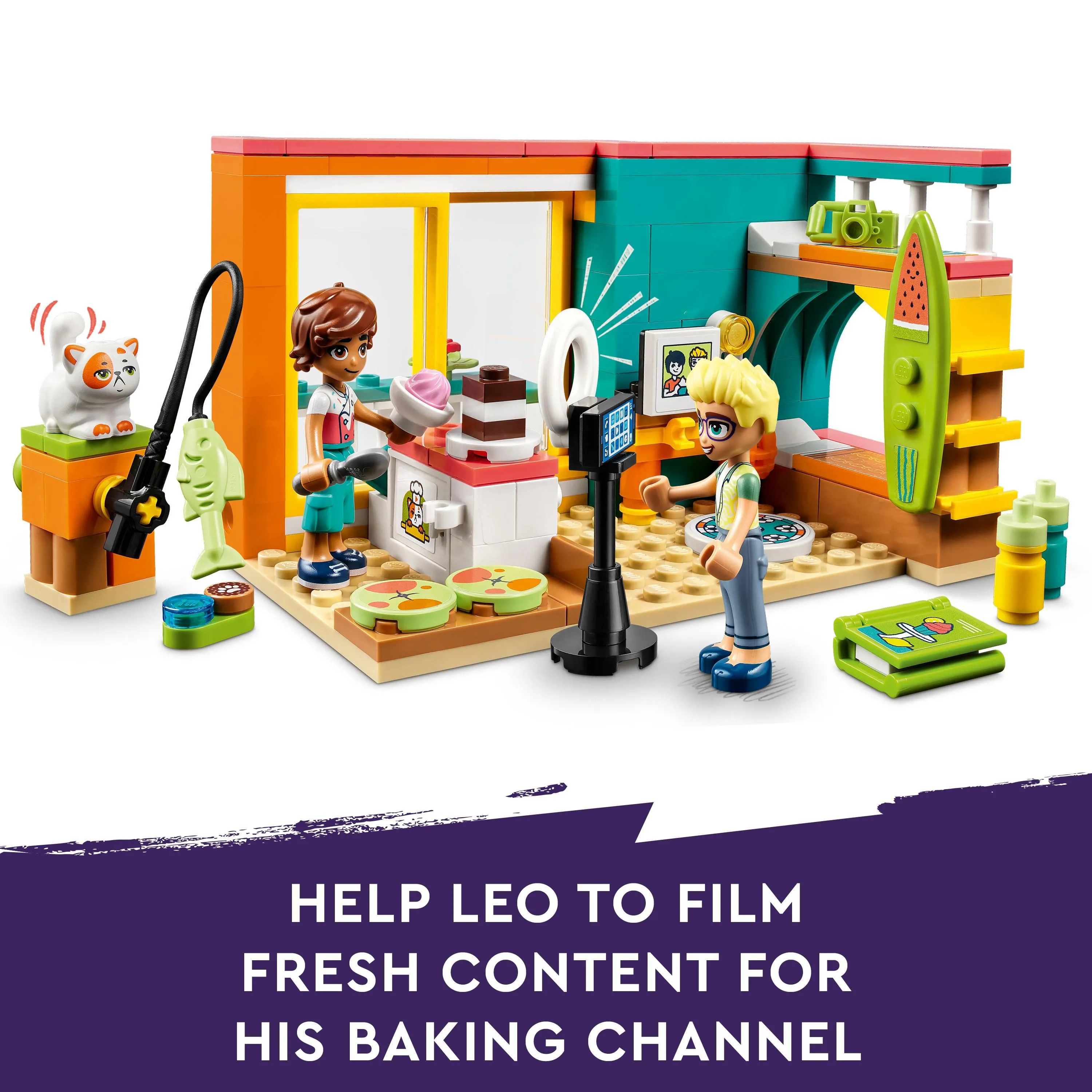 LEGO Friends Leons rum 41754 LEGO Friends Leons rum 41754
