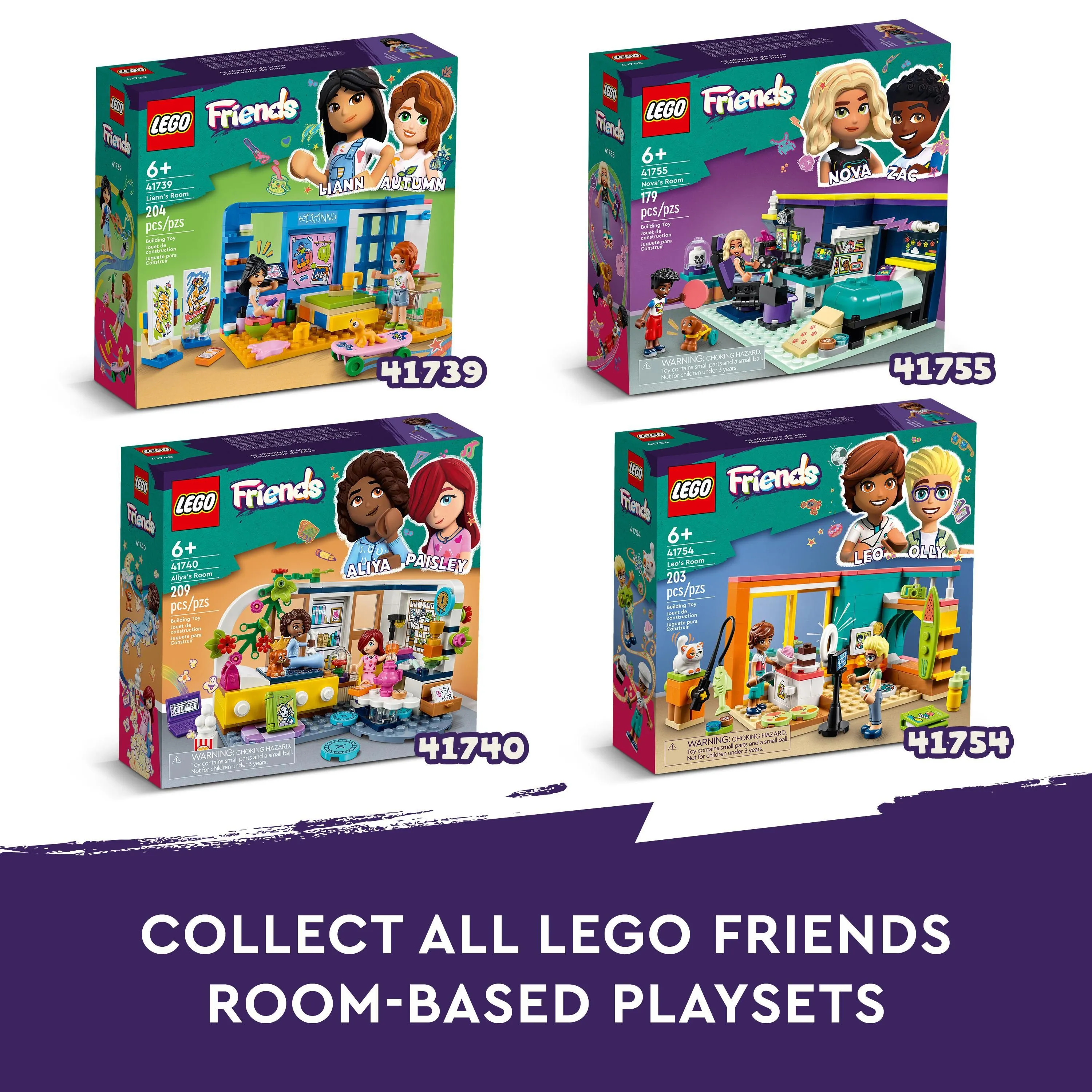 LEGO Friends Leons rum 41754 LEGO Friends Leons rum 41754
