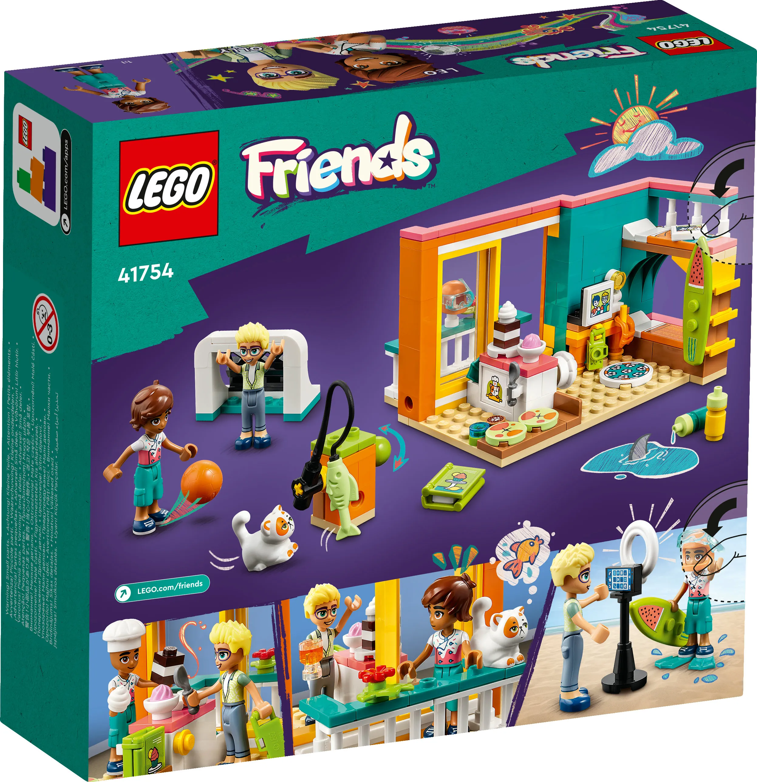 LEGO Friends Leons rum 41754 LEGO Friends Leons rum 41754