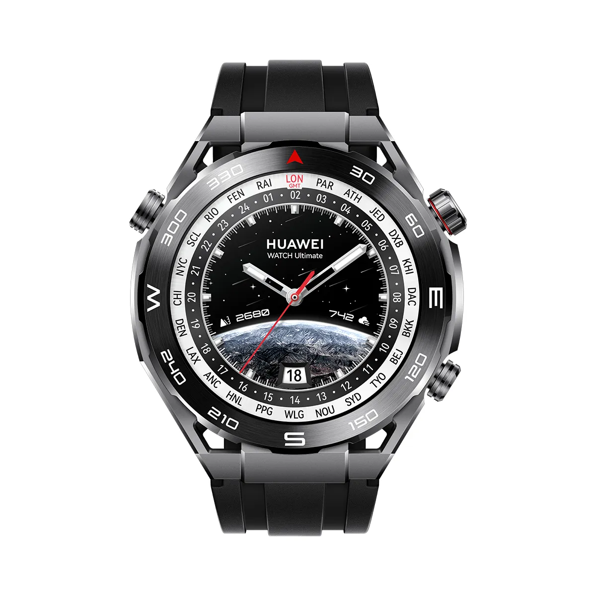 Huawei Watch Ultimate -älykello, musta