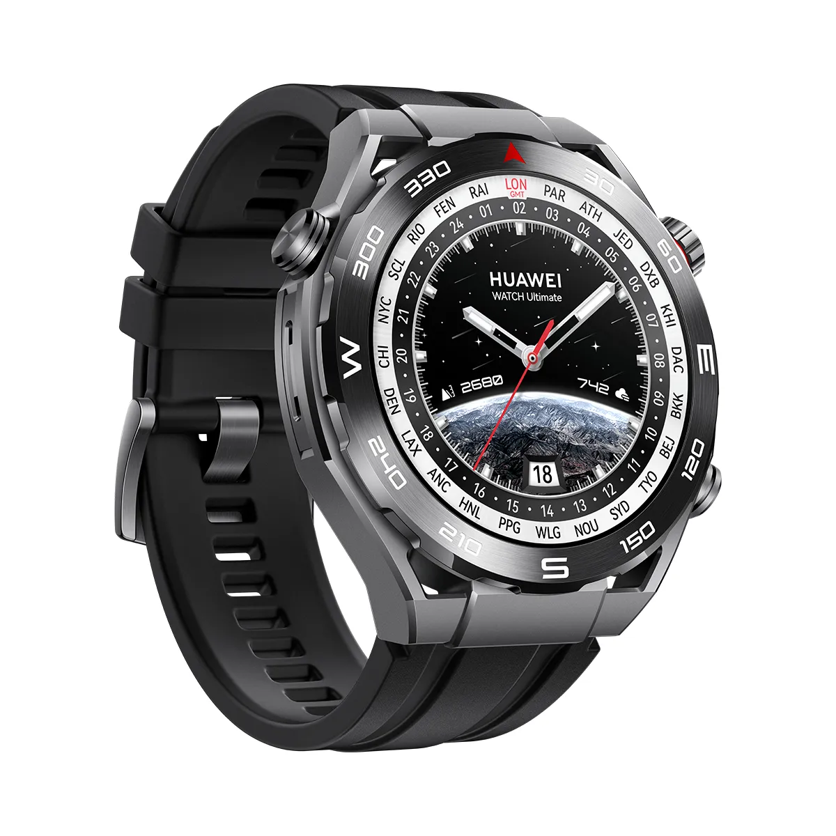 Huawei Watch Ultimate -älykello, musta