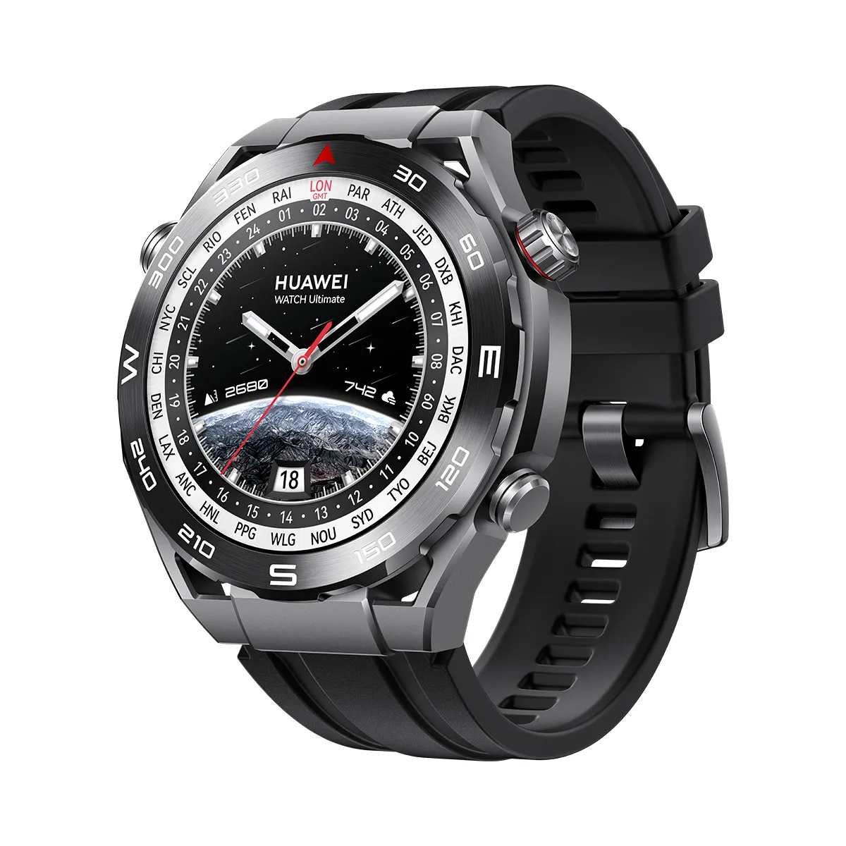 Huawei Watch Ultimate -älykello, musta