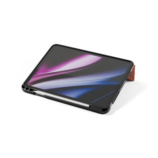 Epico SolidWoven Flip Case | iPad Pro 11" (3.-6. gen)/Air 10,9" (A14-M1)/Air 11" (M2-M4) | Sienna | Integrated Stand  &amp;  Apple Pencil Storage