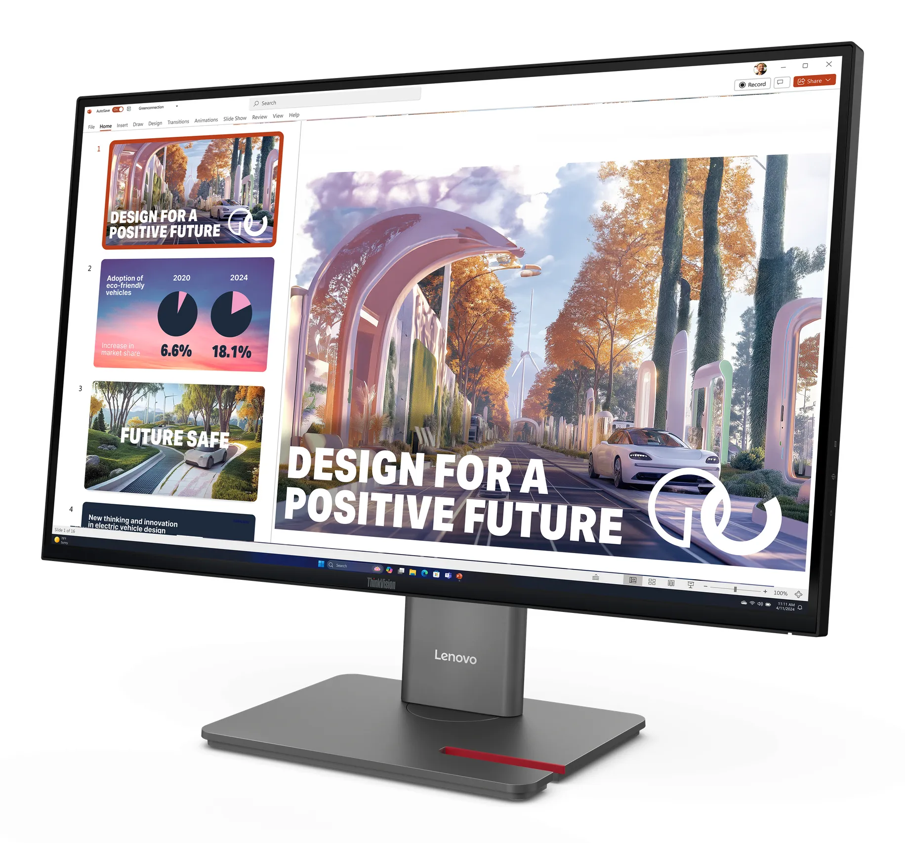 Lenovo ThinkVision ThinkVision P27QD-40 27" QHD, IPS - monitor