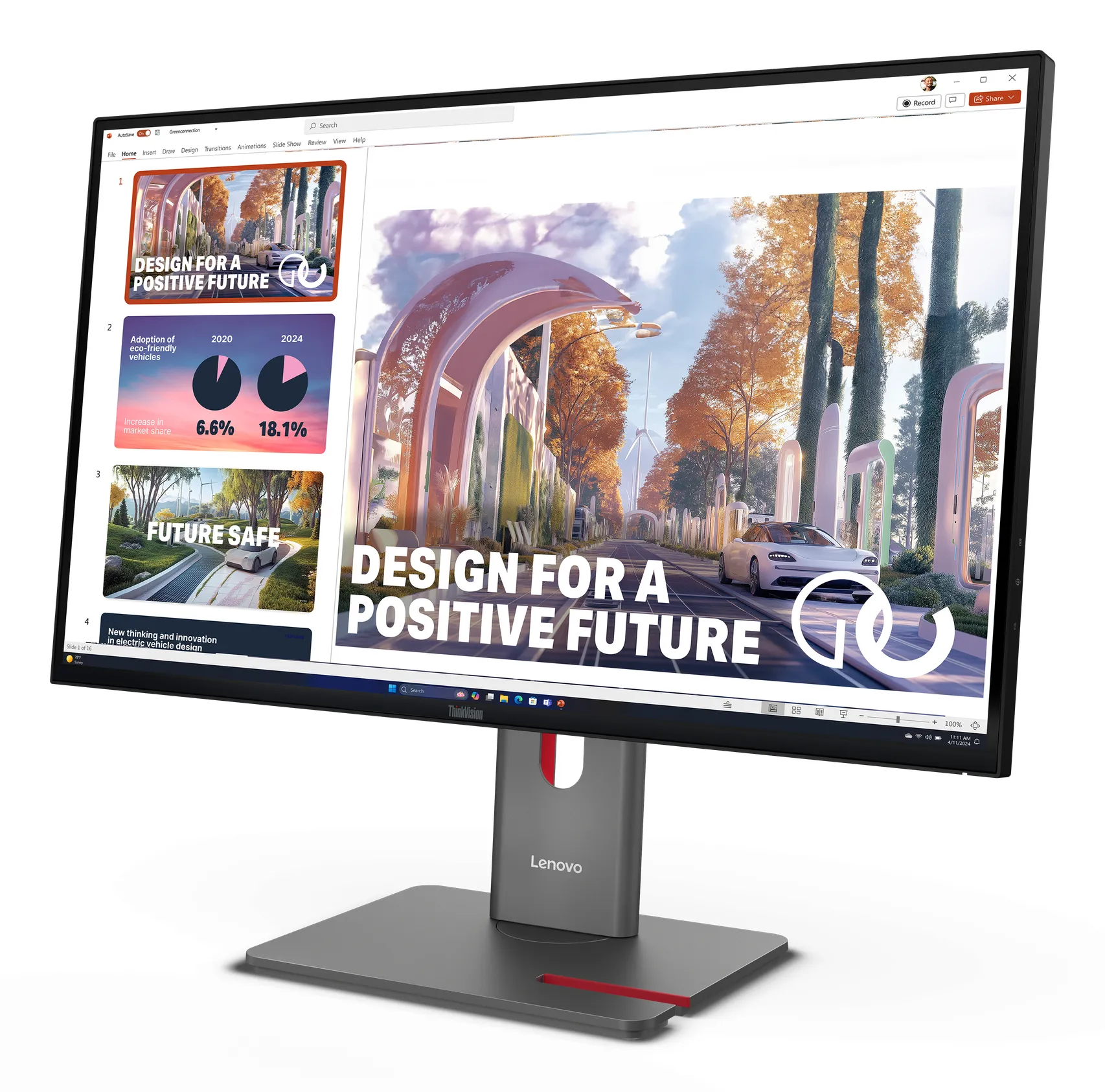 Lenovo ThinkVision ThinkVision P27QD-40 27" QHD, IPS - monitor