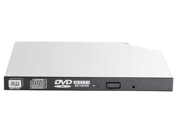 HPE 9.5mm SATA DVD RW JackBlack Optical Drive