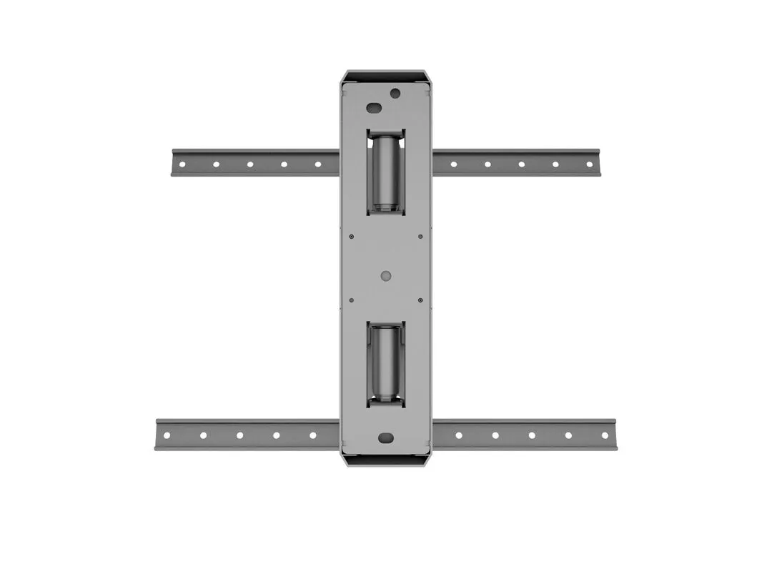 Multibrackets M VESA Flexarm Thin - Asennuspakkaus (kallistuva nivelvarsi, full motion -asennus) tuotteelle LCD-n&auml;ytt&ouml; - musta -n&auml;yt&ouml;n koko: 37"-55"
