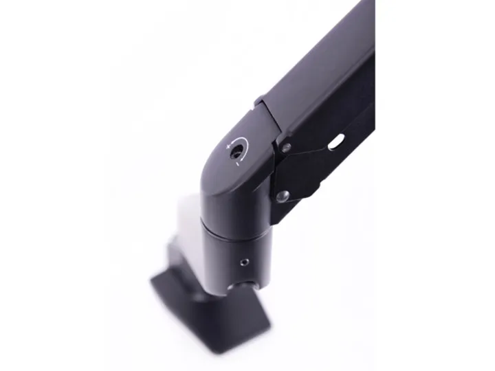 M VESA Gas Lift Arm w. Duo Crossbar 2 Silver