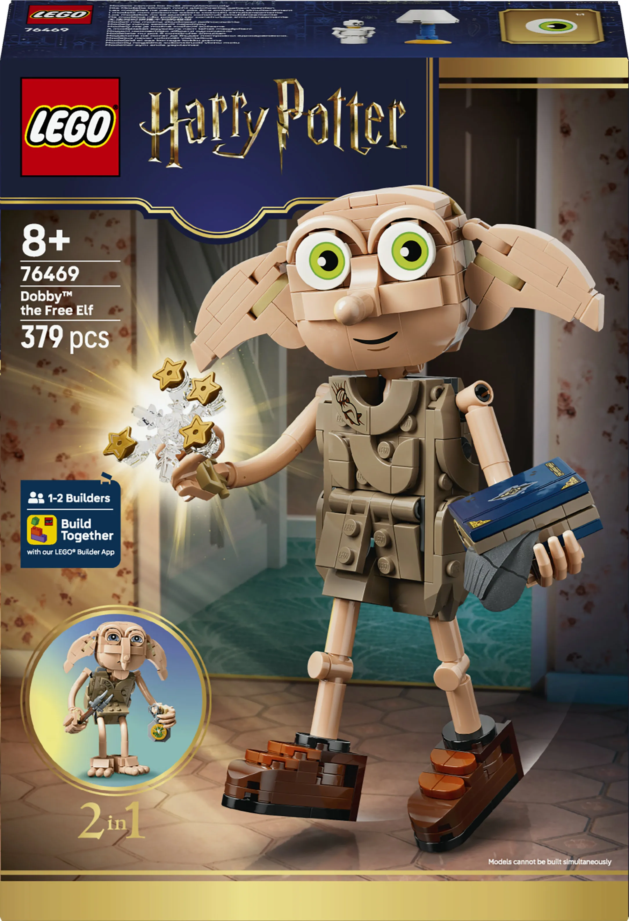 LEGO Harry Potter Vapaa kotitonttu Dobby 76469