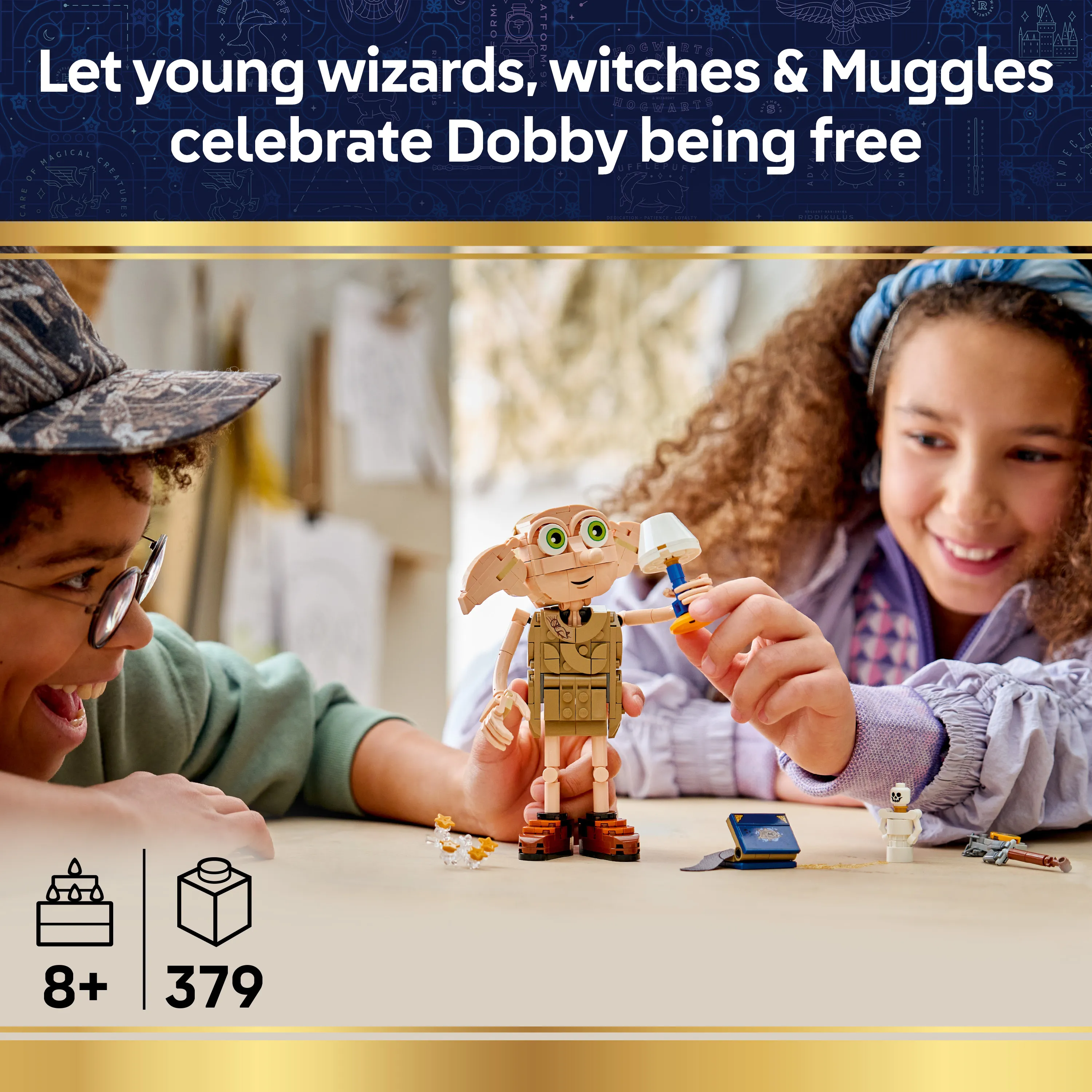 LEGO Harry Potter Vapaa kotitonttu Dobby 76469