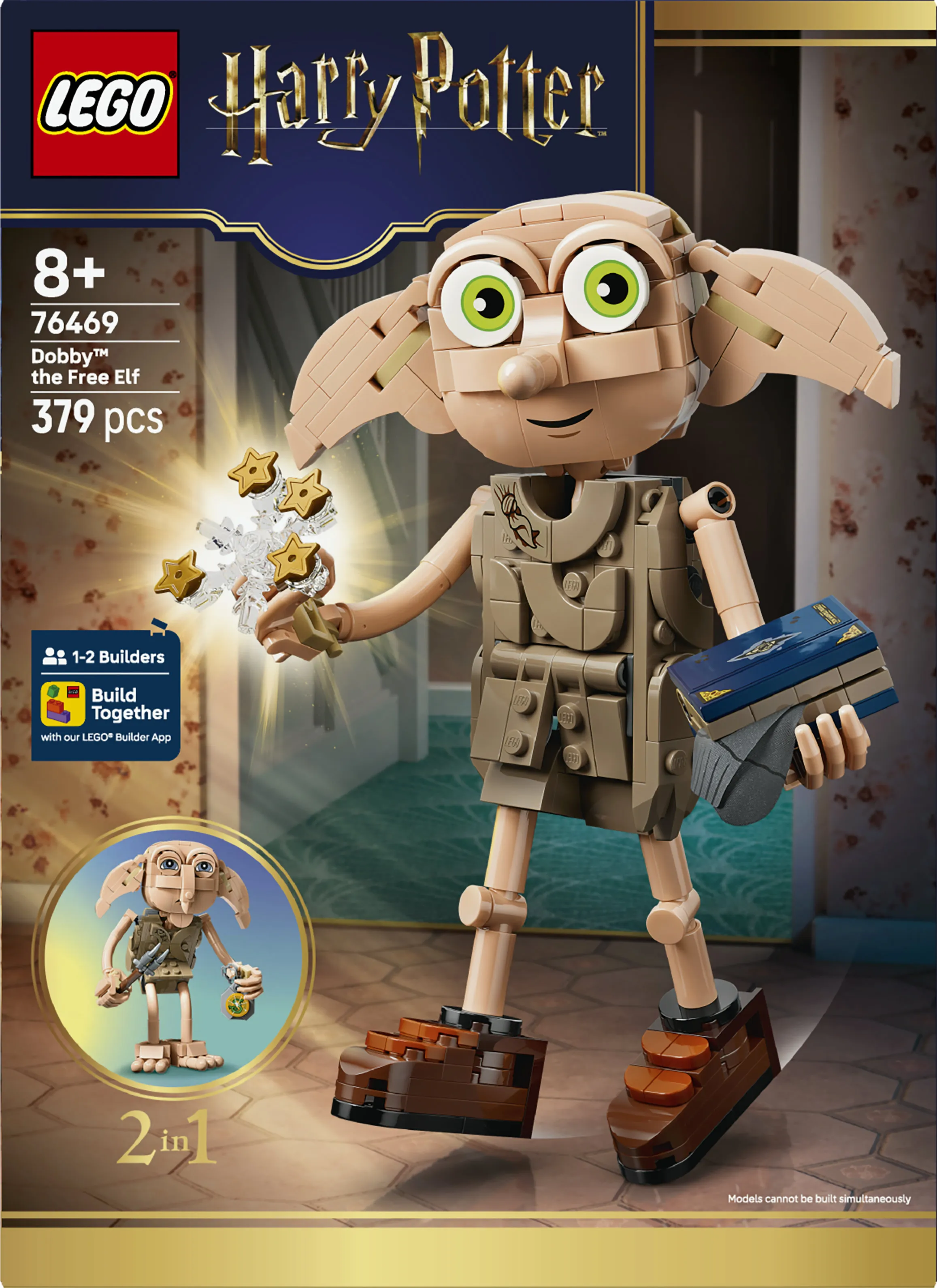 LEGO Harry Potter Vapaa kotitonttu Dobby 76469
