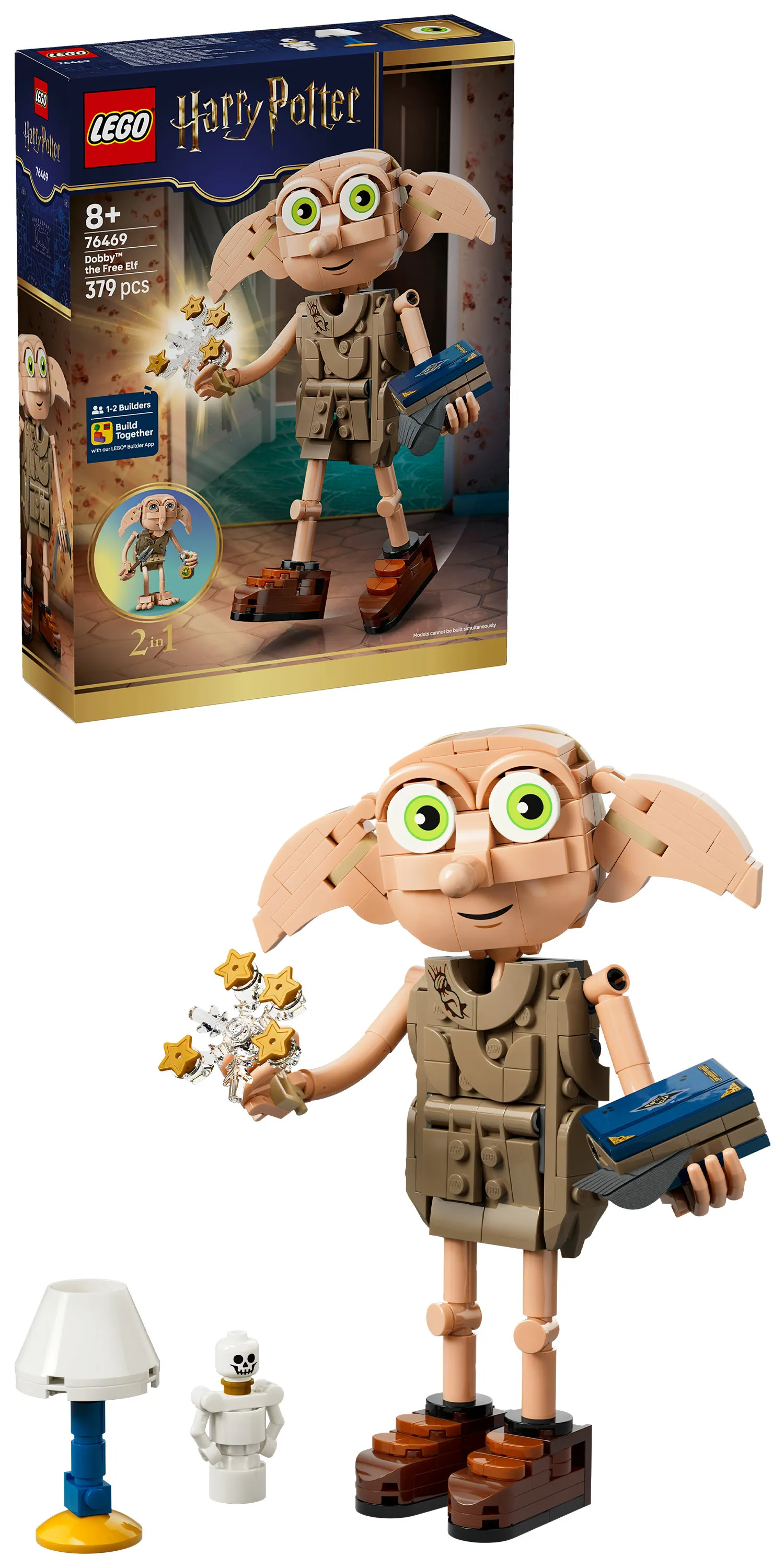 LEGO Harry Potter Vapaa kotitonttu Dobby 76469