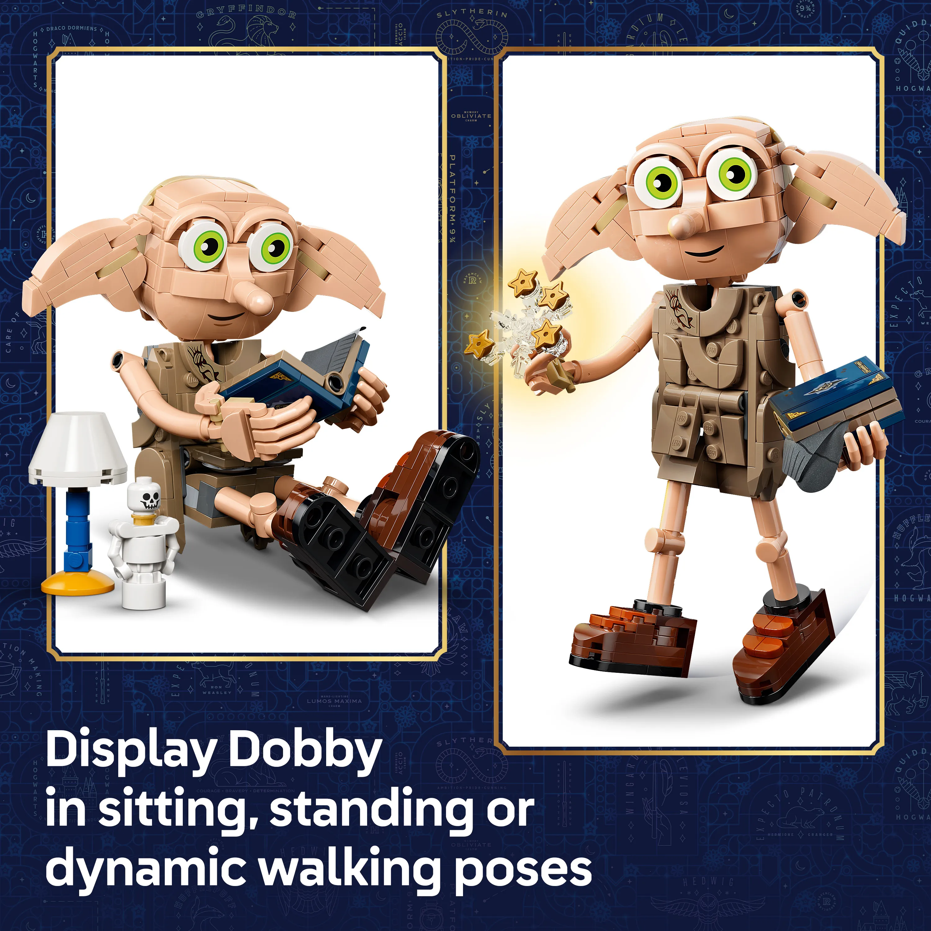 LEGO Harry Potter Vapaa kotitonttu Dobby 76469
