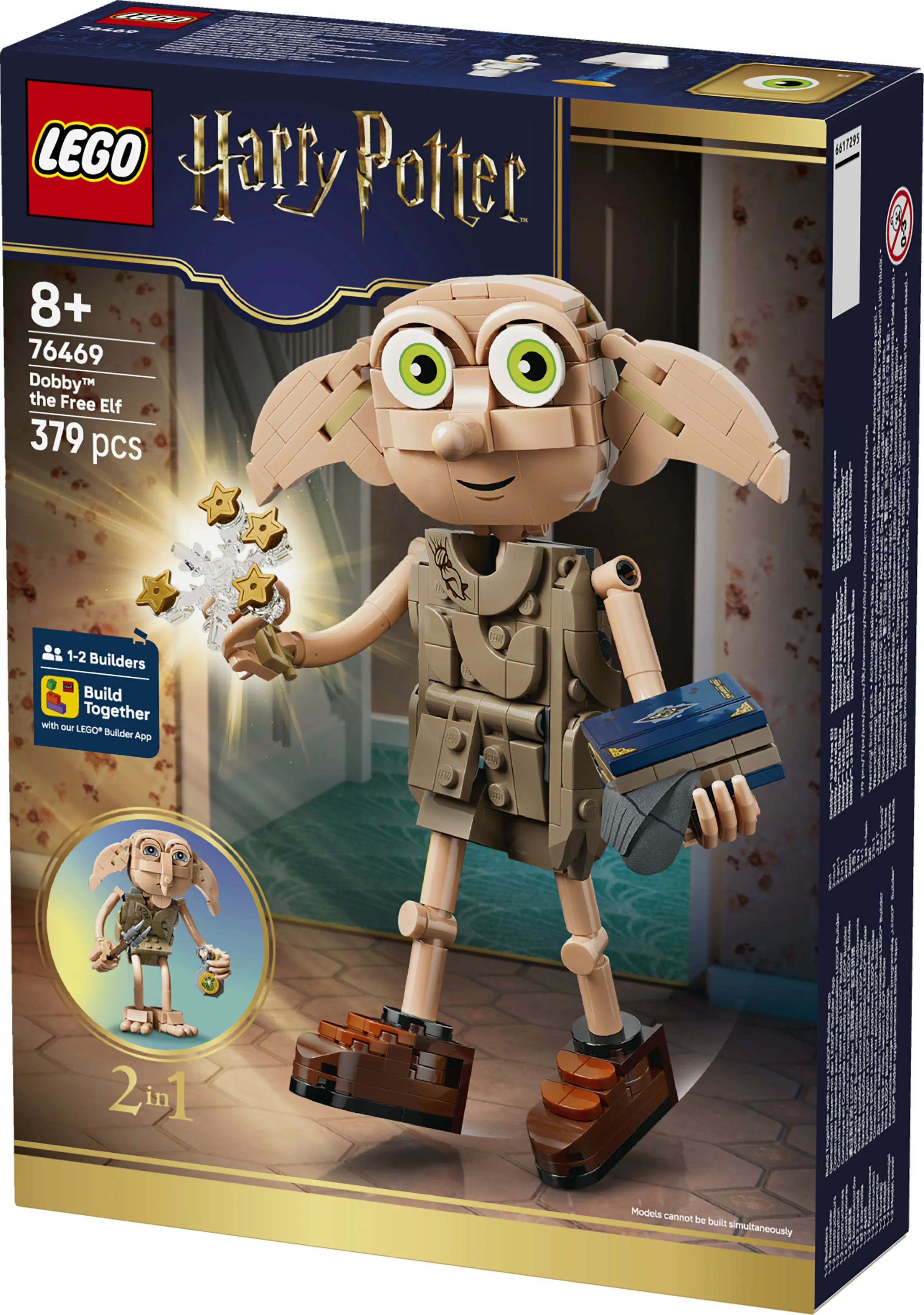 LEGO Harry Potter Vapaa kotitonttu Dobby 76469