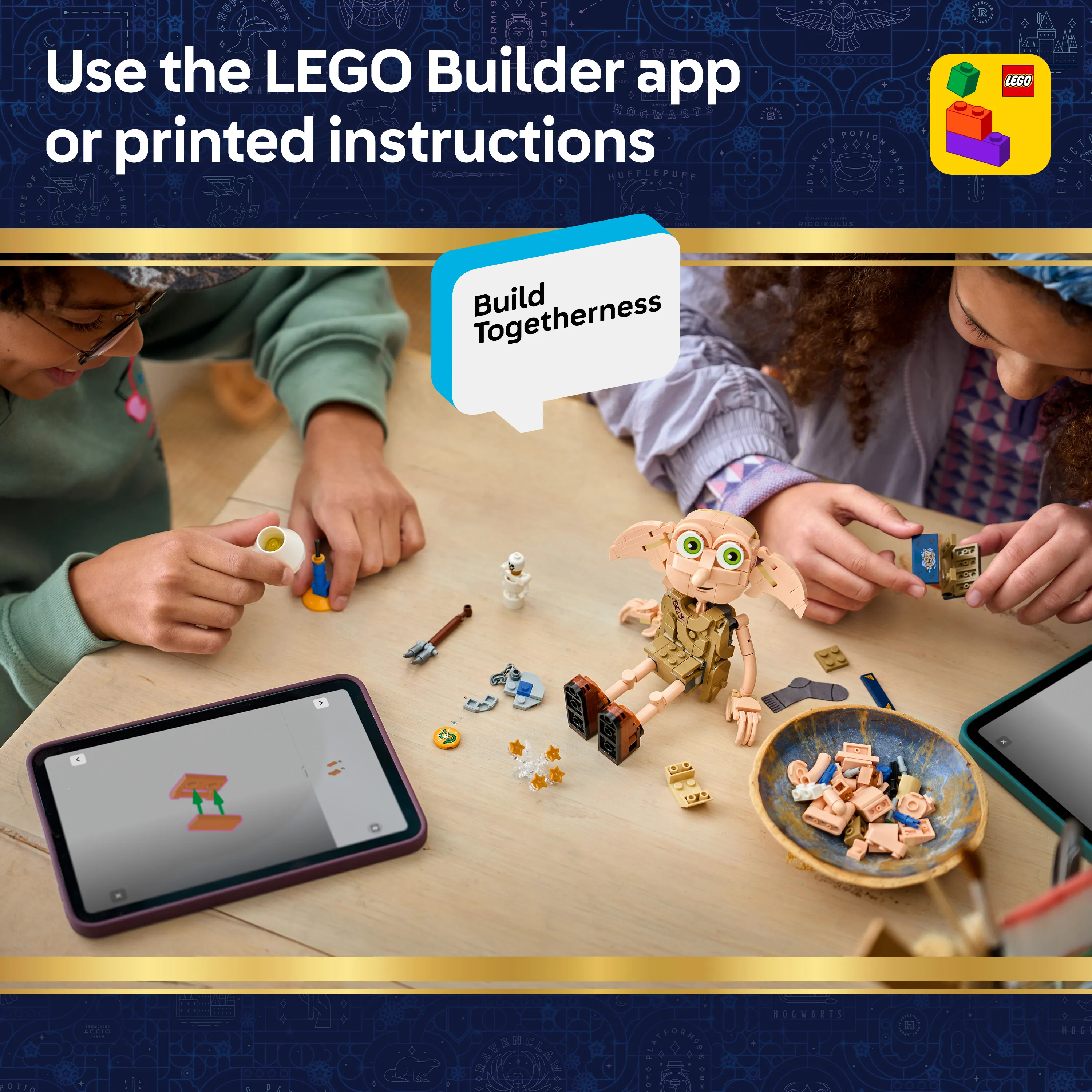 LEGO Harry Potter Vapaa kotitonttu Dobby 76469