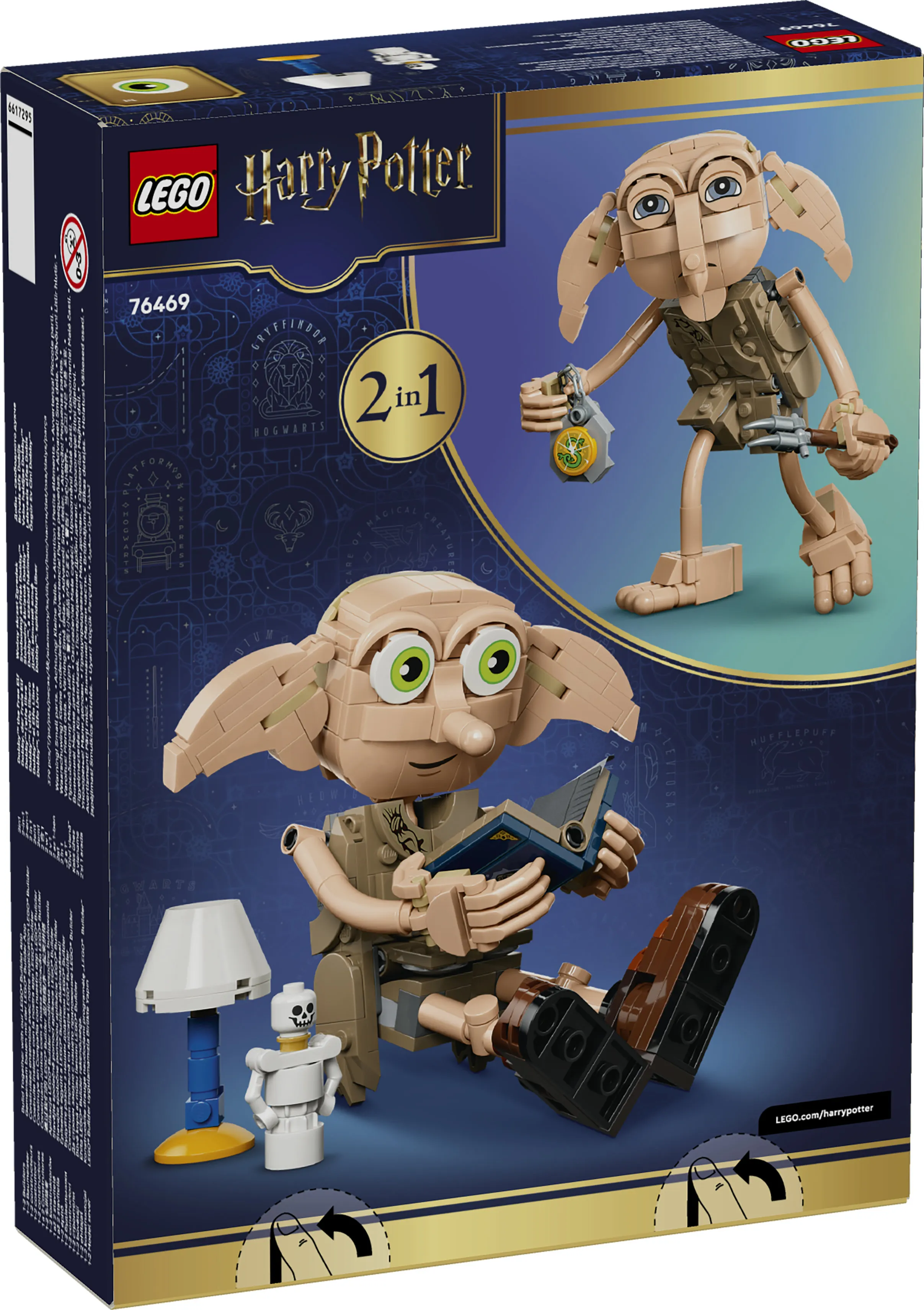 LEGO Harry Potter Vapaa kotitonttu Dobby 76469