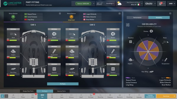 Motorsport Manager - Endurance DLC 1/Win 7 64 bits/8 64 bits/WIN 10 64 bits/Linux/Mac OS X