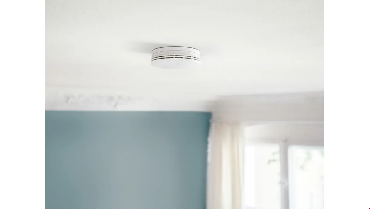 Bosch - smoke detector alarm, White
