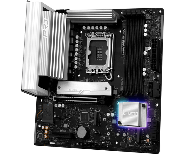 ASRock B860M Pro RS WiFi 6E LGA1851 DDR5 Micro-ATX - motherboard