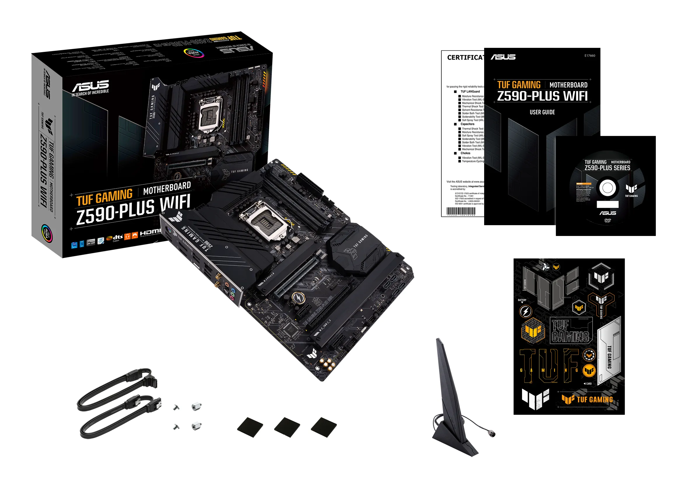 Asus TUF Gaming Z590 Plus Wi-Fi ATX - motherboard