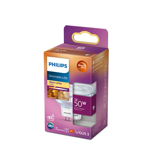 Philips LED GU5.3 Spot 50W 12V Dimbar