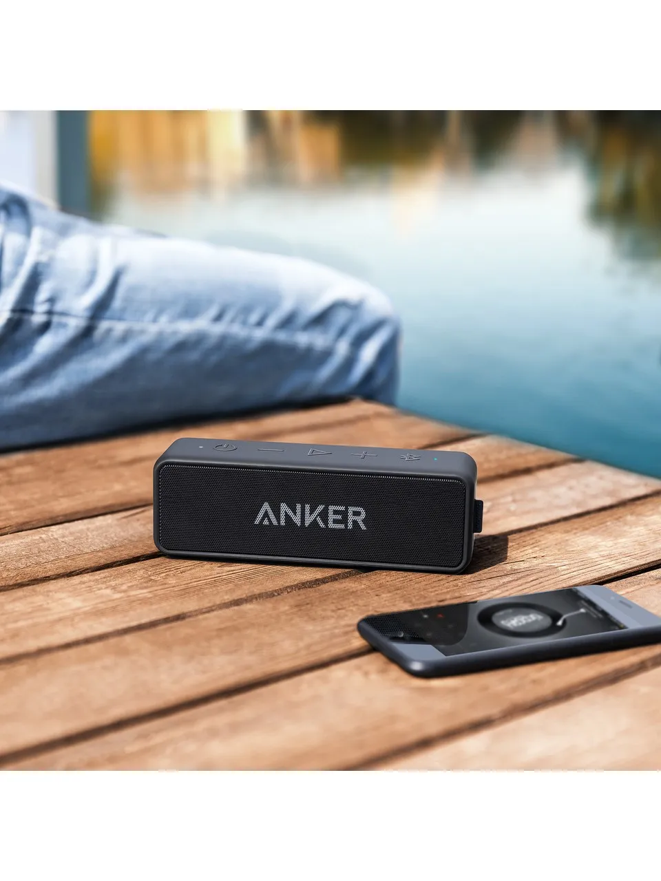 (Fyndhörnan) Anker SC2 Bluetooth Speaker, Svart