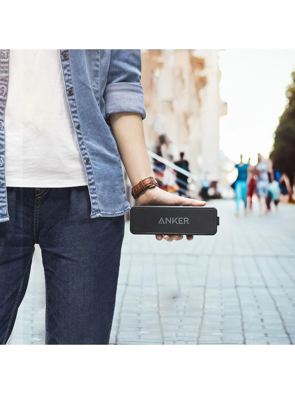 (L&ouml;yt&ouml;nurkka) Anker SC2 Bluetooth Speaker, Musta