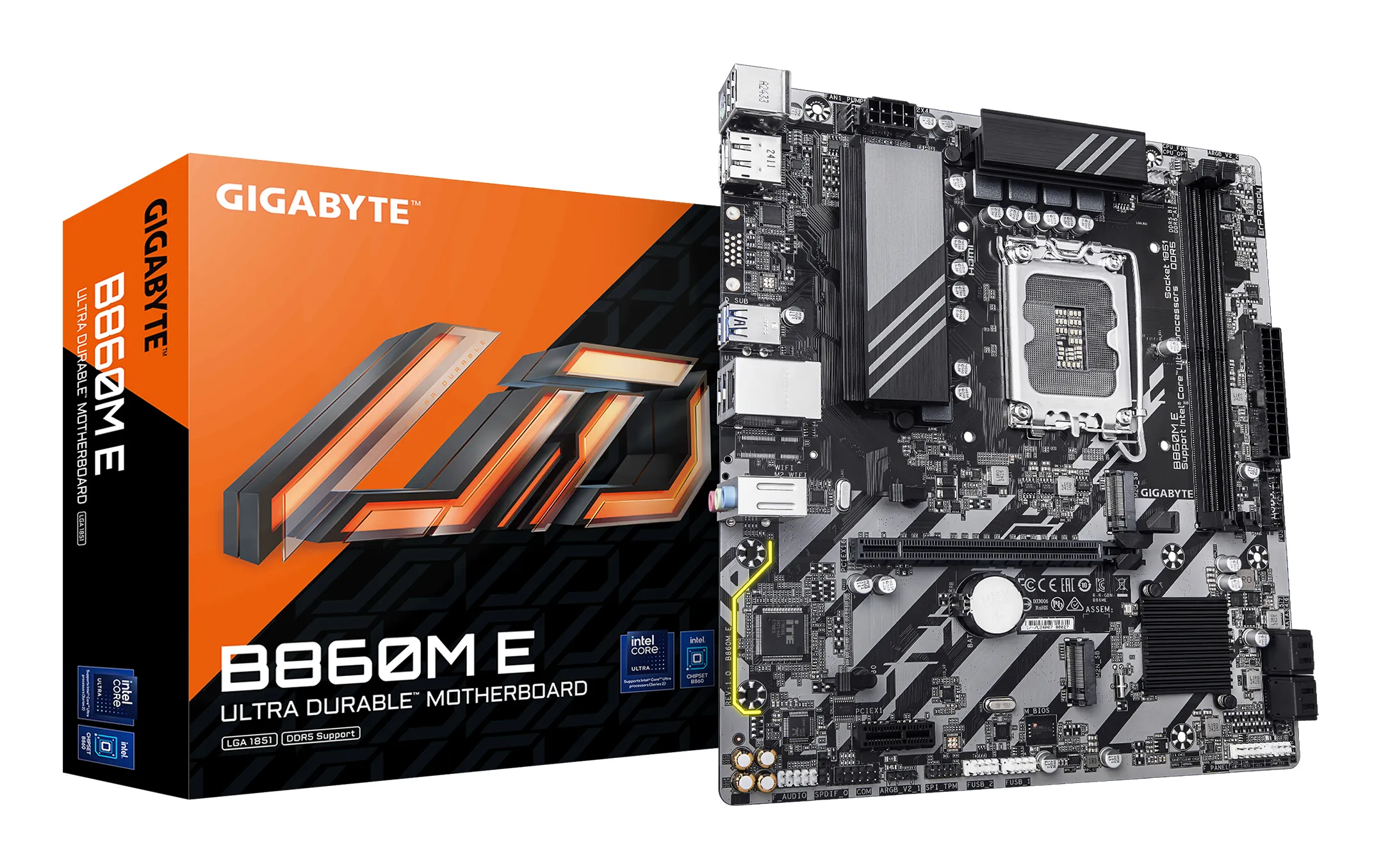 Gigabyte B860M E LGA1851 mATX moderkort