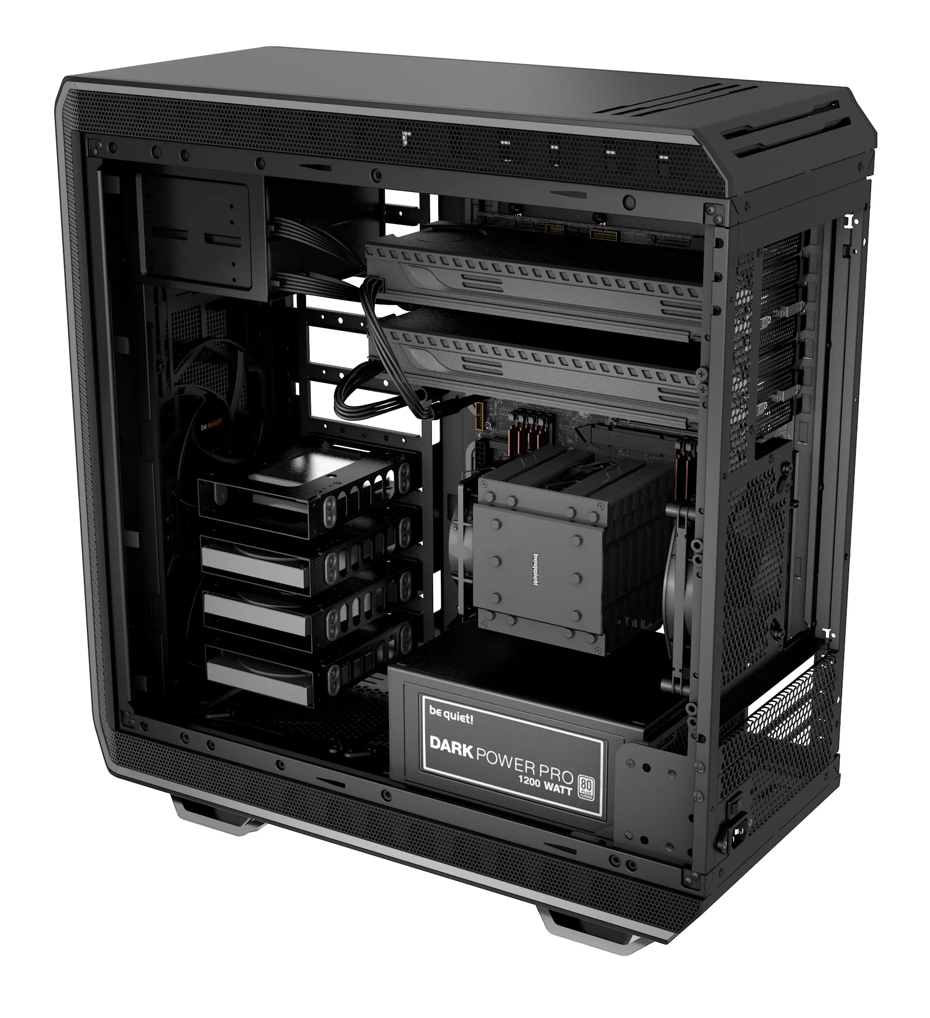 Be quiet! DARK BASE 900 Full-Tower Case, Black