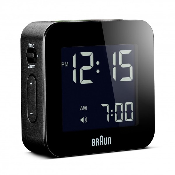 Braun BNC008BK - digital alarmklocka, svart